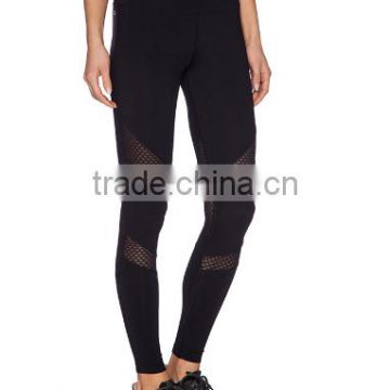 New Design Professional Women Sexy Yoga Mesh Pants