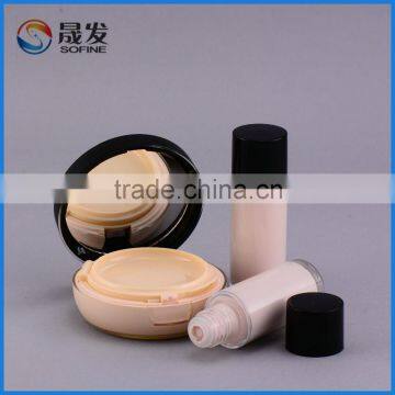 Fashion Korea Brand Makeup Compact Powder Packaging Air Cushion BB Cream Case With Mirror photo-4
