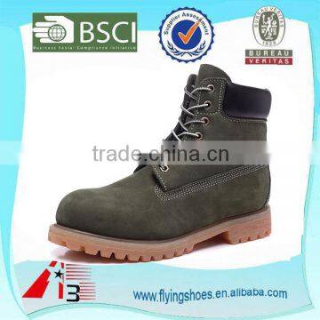 Factory OEM High Anke Leather Men Boot Shoes Fashion Genuine Leather Stylish Man Zapatos Boot photo-2