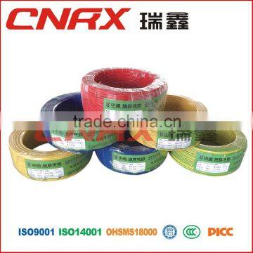 Made in China Yueqing Non-sheathed Copper Core Aluminum Conductor Pvc Insulated Power Cable for Fixed Wiring photo-2