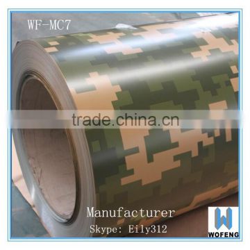 New Camouflage prime prepainted galvanized steel sheet / PPGI&PPGL for Army