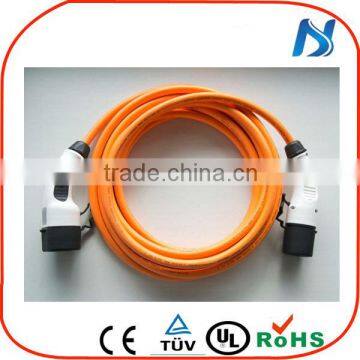 China supplier type 2 ev charging iec 62196-2 male female electrical plugs