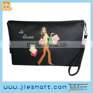 JSMART photo bag custom-made fabric printing cosmetic bag