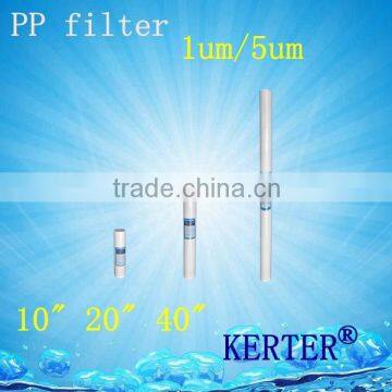 water filter parts PP 40 inch