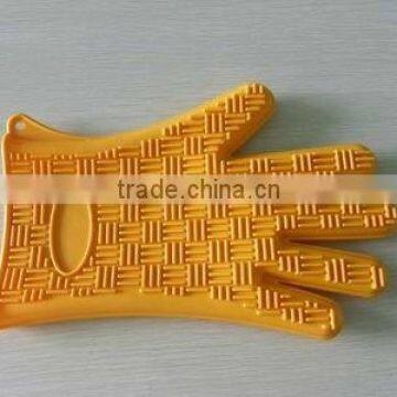 High quality! 5 finger silicone glove,silicone oven mitt