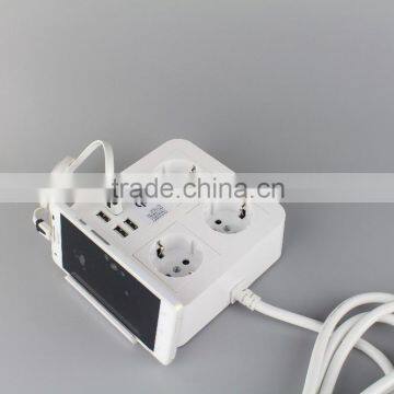 High Speed Charging 5V 8A France Korea Type Outlets With 4 Usb Port photo-4