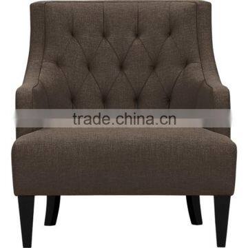 Living Room Fabric Sofa Accent Chair photo-2