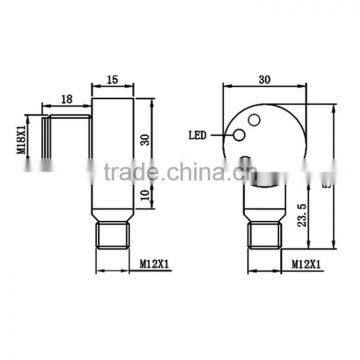 Q18 Plug Series DC 4-wire Retro Reflective Photoelectric Sensor photo-2