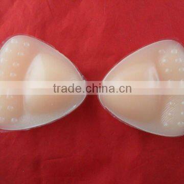 New type Nude Silicone swimming Bra Ehance