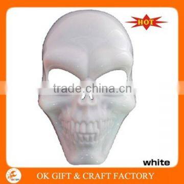 White Plastic Halloween Scary Horror Mask Party Mask For Sale photo-2