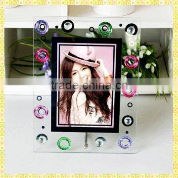 Engraved Mosaic Glass Photo Frame For Party Souvenirs