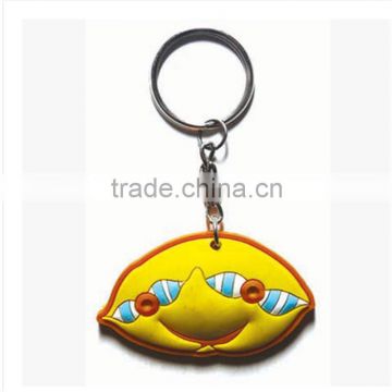 Hot selling pvc shoe key ring