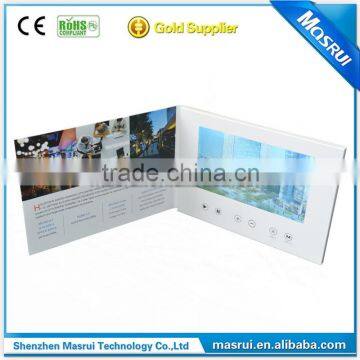 Newest Invitation Video Greeting Card/LCD Video Brochure Card photo-4