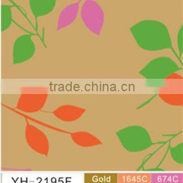 YH-2198Embossed Tablecloth With Non-woven/fannel Backing (golden/silver Grounding) photo-4