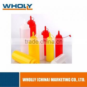 Chili BBQ Plastic Squeeze Sushi Soy Ketchup Sauce Bottle