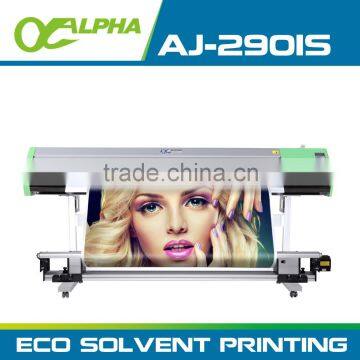 1.6m/1.9m/3.2m eco solvent printer with DX5/DX7 print head