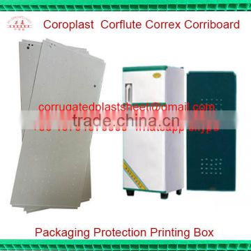 corrugated polypropylene pp plastic back plate