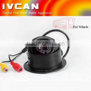 Car small hidden waterproof IR reversing rearview backup camera CA-3300-9