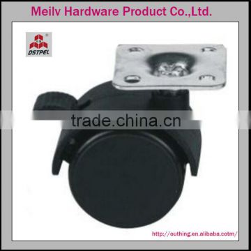 Foshan factory 2016-2017 furniture hardware accessory top fixing plate caster