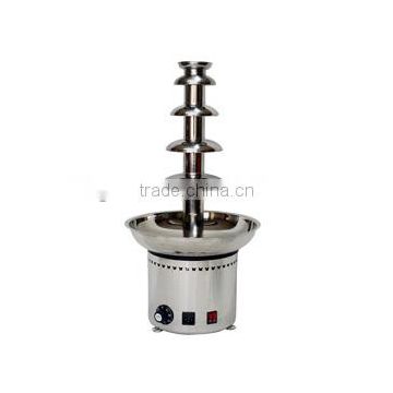 10~12 hrs long time continuouly running stable performance Stainless steel 5-tier professional commercial chocolate fountain