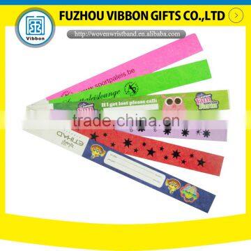 Promotional Printed Barcode Paper Tyvek Wristbands for Events photo-2