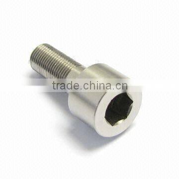 Cnc Lathing Machines Copper Screws Connector Made of Copper Material Nickel Plated Finish photo-2