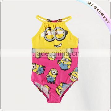 UV cute kids girls swimwear