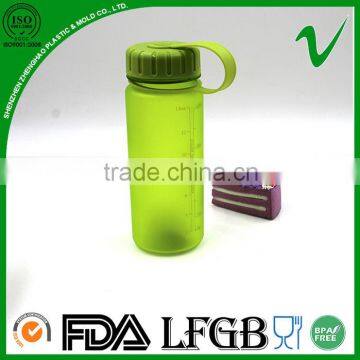Tritan PCTG Empty Wide Mouth Cylinder Water 400ml Hotfill Plastic Bottle With Food Grade photo-2