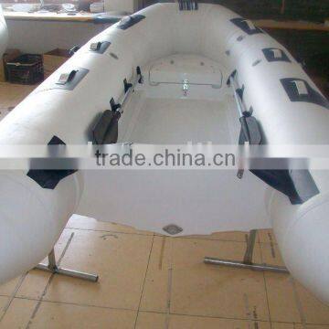 rigid inflatable pvc rib boat with cabinet