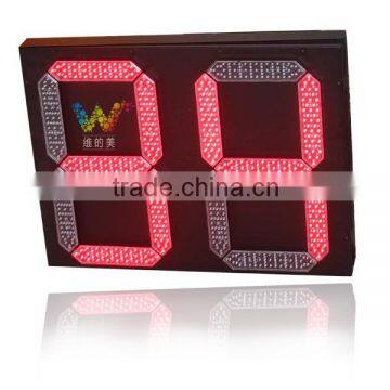 Large Size 600*800mm LED Traffic Signal Light 2 Digit Countdown Timer photo-3