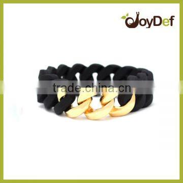 black Gold silicon braclet