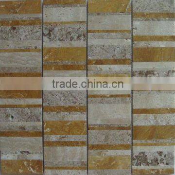 STONE MARBLE MOSAIC TILE (NEW DESIGN E-TERRA MIX)