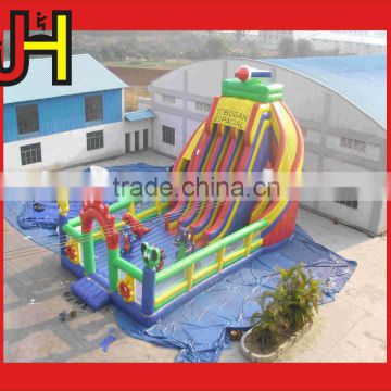 Industrial Playground Equipment Cheap Inflatable Jumper Castle Slide