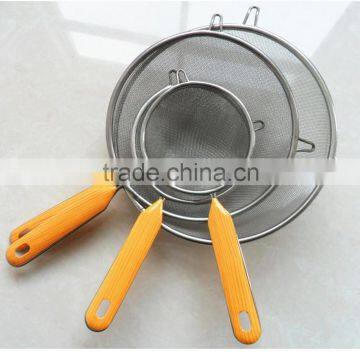 Hot pot line stainless steel large colander kitchen powder tools Strainers C60