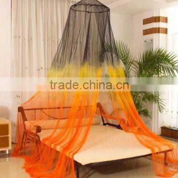 Colorful circular mosquito net