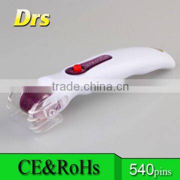 540 needles mns dermaroller with led therapy