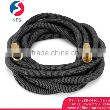 Water Flexible Solid Rubber Reinforcement Flexible Rubber Corrugated Garden Water Hose