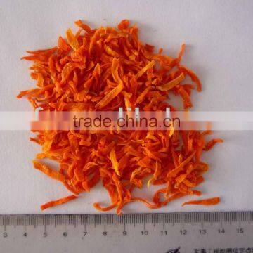 3x3x20/25/30mm Dehydrated Carrot Strip