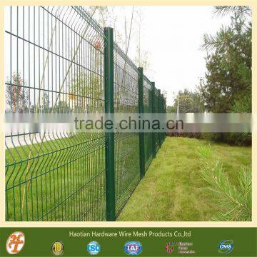 3D Fence Panel with Posts & Fixings mesh size 50x150mm Security Boundary Fence 3 V Panel