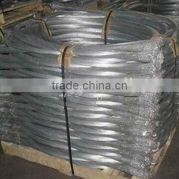 Skid Packing Galvanized Single Loop Tie Wire