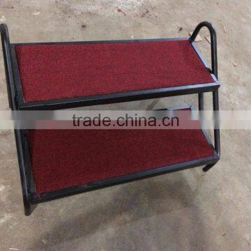 steps for mobile stage---strong frame+good quality plywood+carpet