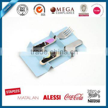 Children Training Flatware Set, Children Cutlery for Easy Holding and Finish Food, New Bone Cutlery