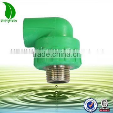 PPR brass male thread pipe elbow