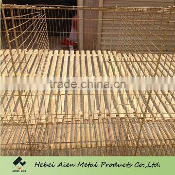 farming metal mesh rabbit cage