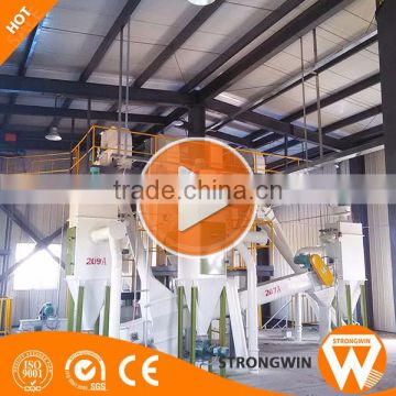 Hot Sale Strongwin feed processing machine livestock poultry animal feed machinery with CE