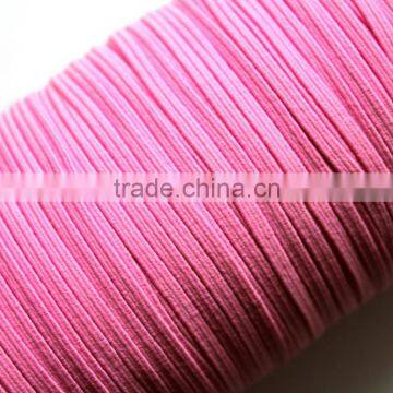 1/8" Pink Candy Skinny Elastic String Cords Headbands Wristbands Skinny Elastic webbing band string bungee string