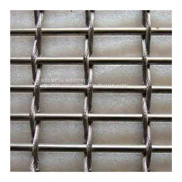 Decorative Metal Wire Mesh Facade Cladding