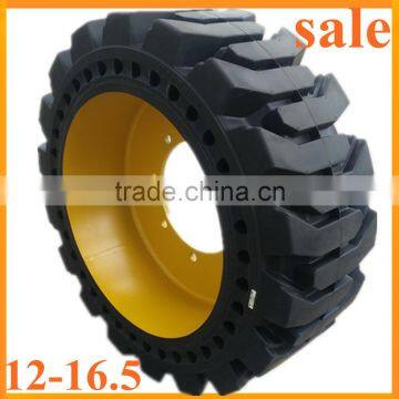 bob cat solid skid steer tires 12-16.5 for 904b 904h s130