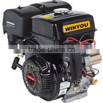 Cheap price high quality air cooled single cylinder horizontal shaft engine with manual start from WY182FD