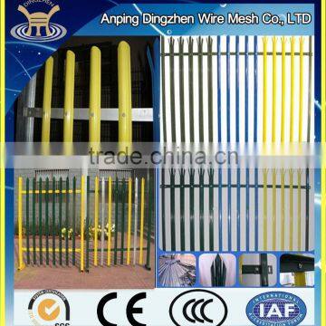 2015 Hot!! Cheap and High Quality Euro Steel Palisade Fence Prices